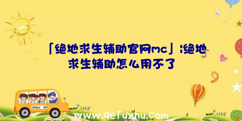 「绝地求生辅助官网mc」|绝地求生辅助怎么用不了